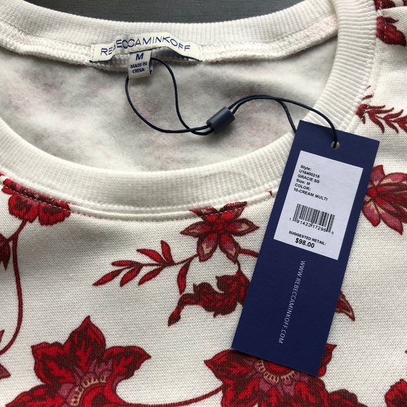 Rebecca Minkoff Gracie Cold Shoulder Sweatshirt - Picture 5 of 7